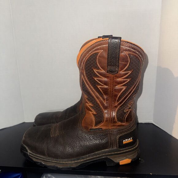Ariat Intrepid VentTEK Composite Toe Work Boots Construction Vented 10.5 D main image 5
